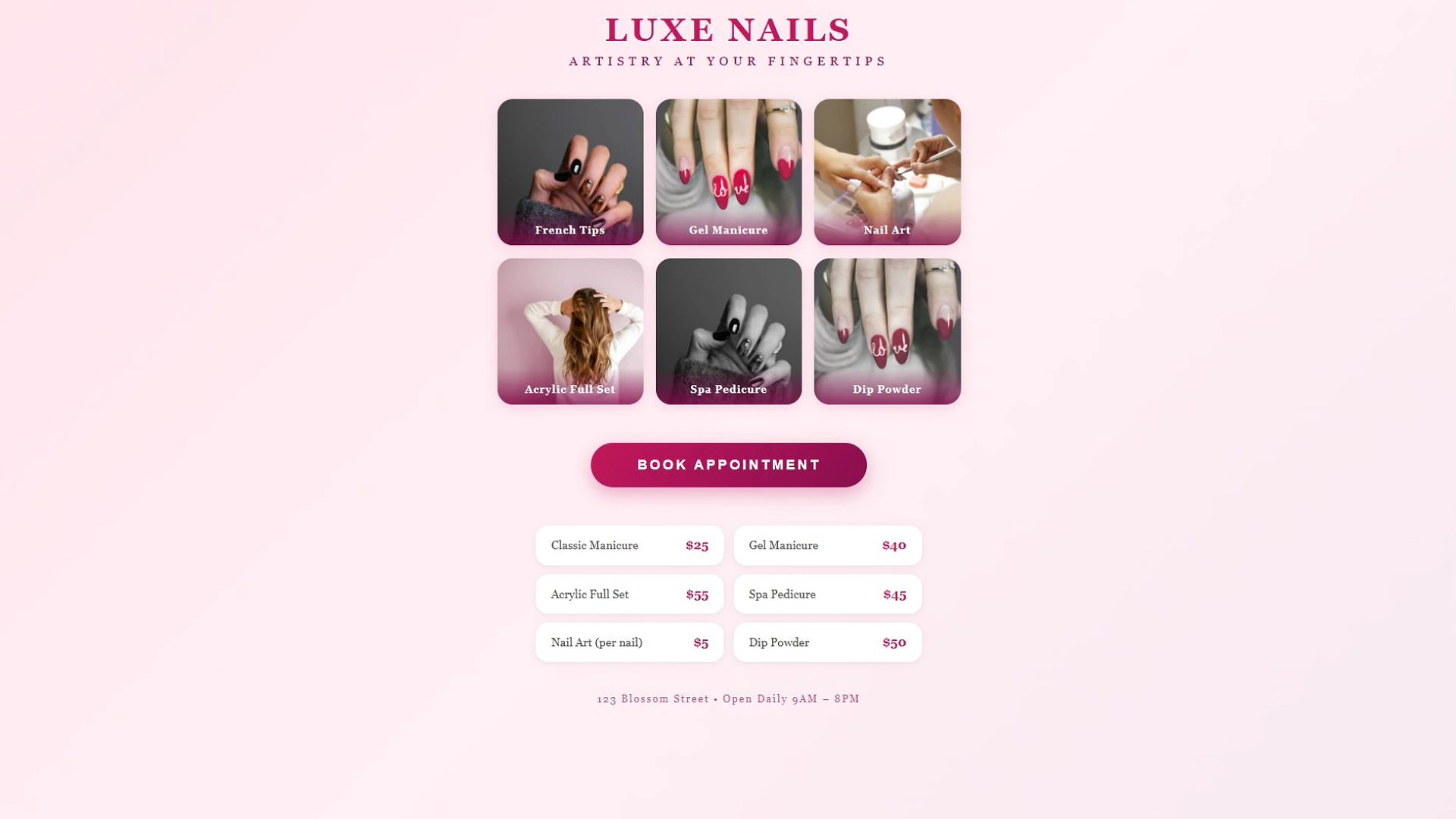 Vista de Luxe Nails